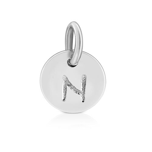 Wholesale Sterling Silver Smooth Letter Initial Charms and