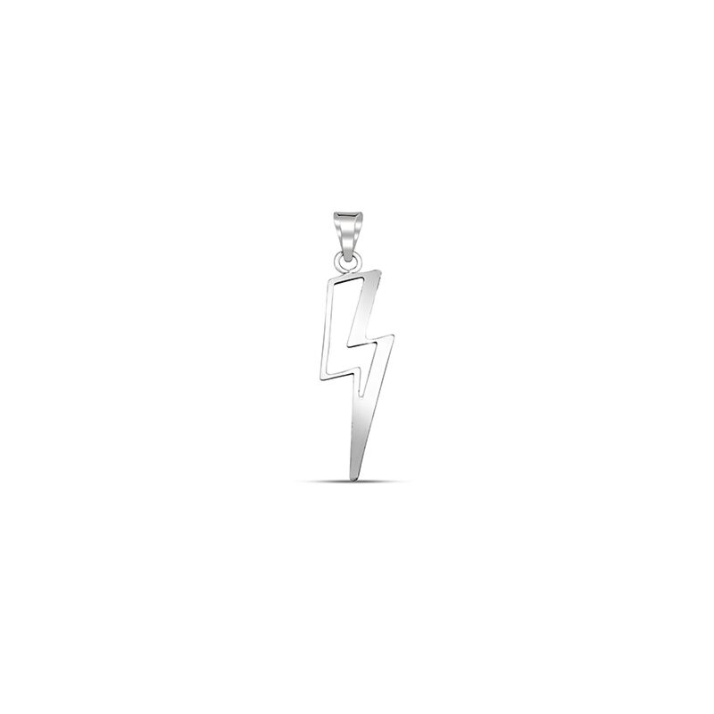 Sterling Silver Lightning Bolt Necklace | FashionJunkie4Life